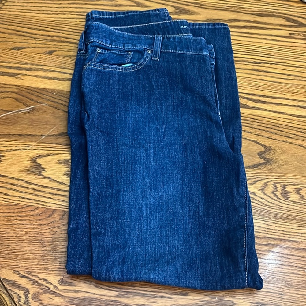 Chicos slim boyfriend ankle jeans size 1.5